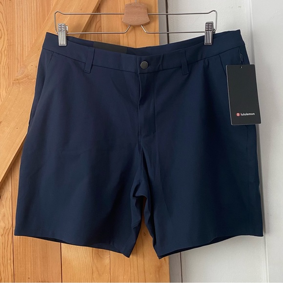 lululemon athletica Other - Lululemon Mens Navy Blue ABC Shorts 9”